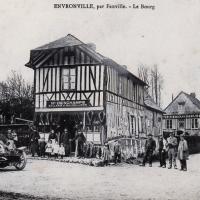 Envronville seine maritime le bourg cpa