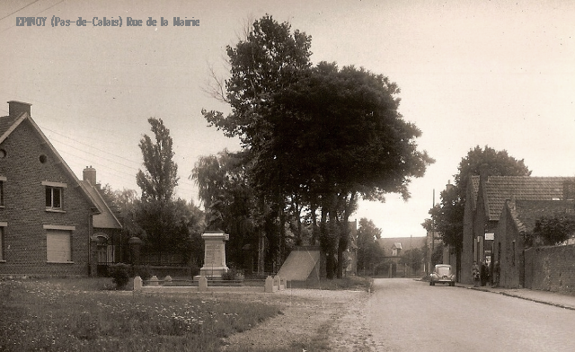 Epinoy pas de calais la rue de la mairie