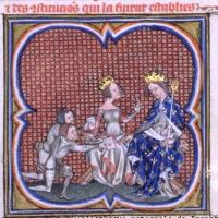 Ermentrude d'Orléans en famille