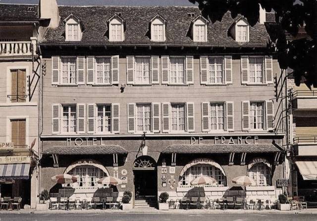 Espalion aveyron l hotel de france cpa