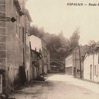 La route Saint Pierre (cpa)