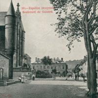 Le boulevard de Guizard (cpa)