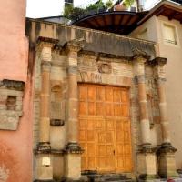 Le portail du couvent des Ursulines