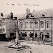 Espalion aveyron le palais de justice cpa