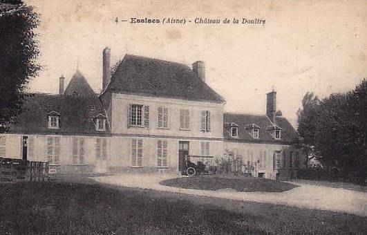 Essises (Aisne) CPA château de La Doultre