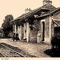 Essises (Aisne) CPA la gare