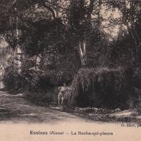 Essises (Aisne) CPA la roche qui pleure