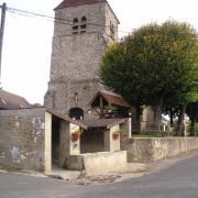 Essises (Aisne) Eglise Saint André en 2004