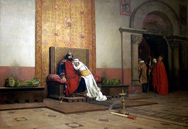 Excommunication de Robert II, musée d'Orsay 1875