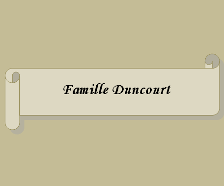 Famille Duncourt