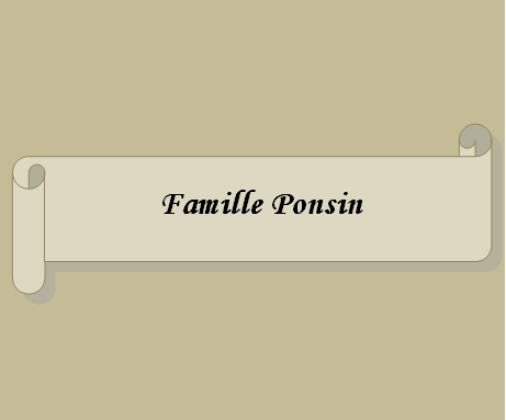 Famille Ponsin
