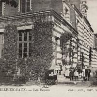 Fauville en caux seine maritime ecoles cpa