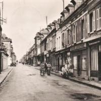 Fauville en caux seine maritime grande rue cpa