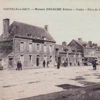Fauville en caux seine maritime maison fouache cpa