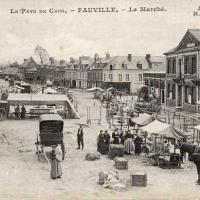 Fauville en caux seine maritime marche cpa