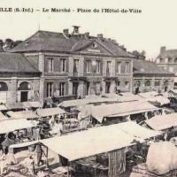 Fauville en caux seine maritime marche cpa