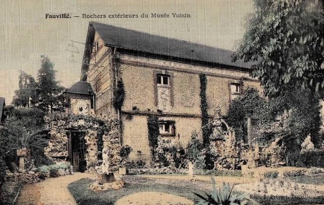 Fauville en caux seine maritime musee voisin cpa