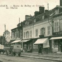 Fauville en caux seine maritime route de bolbec cpa