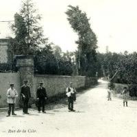 Fauville en caux seine maritime route de la cote cpa