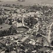 Fauville en caux seine maritime vue aerienne cpa