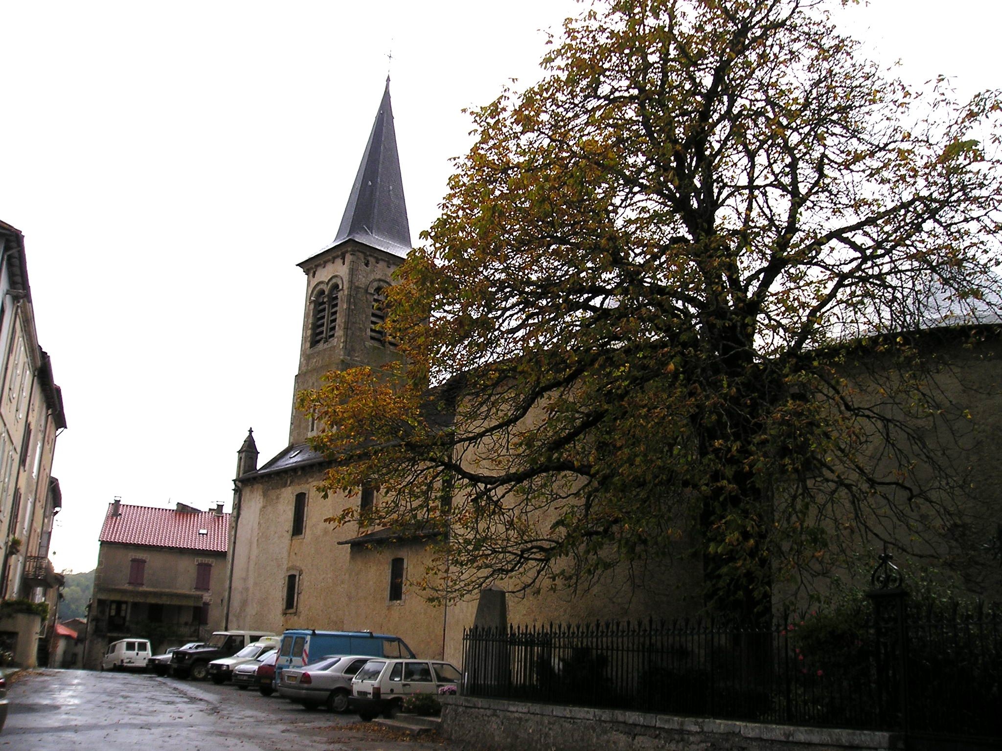 Fayet aveyron l eglise st laurent