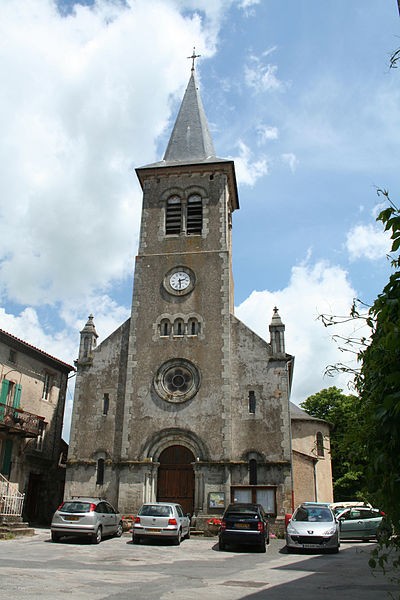 Fayet aveyron l eglise st laurent