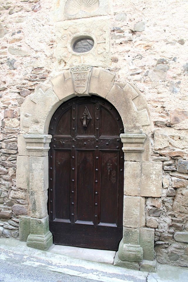 Une porte de 1638
