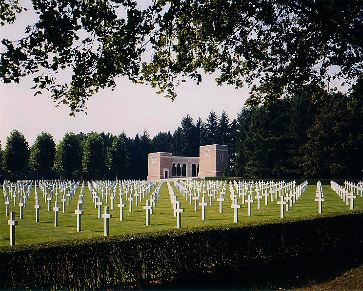 Fère-en-Tardenois (Aisne) le cimetière américain