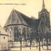 Fère-en-Tardenois (Aisne) CPA L'église Sainte Macre