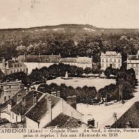Fère-en-Tardenois (Aisne) CPA Ferme de Cayenne 1918