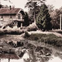 Fère-en-Tardenois (Aisne) CPA l'étang et le chalet