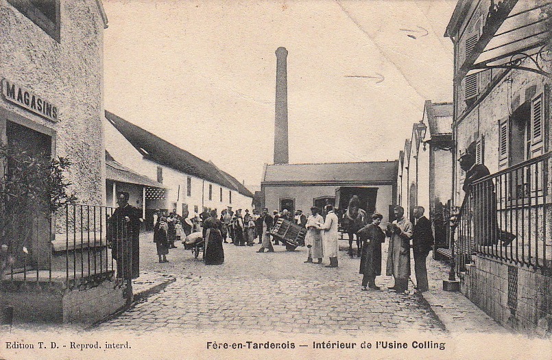 Fère-en-Tardenois (Aisne) CPA l'usine