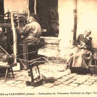 Fère-en-Tardenois (Aisne) CPA la fabrique de chaussons