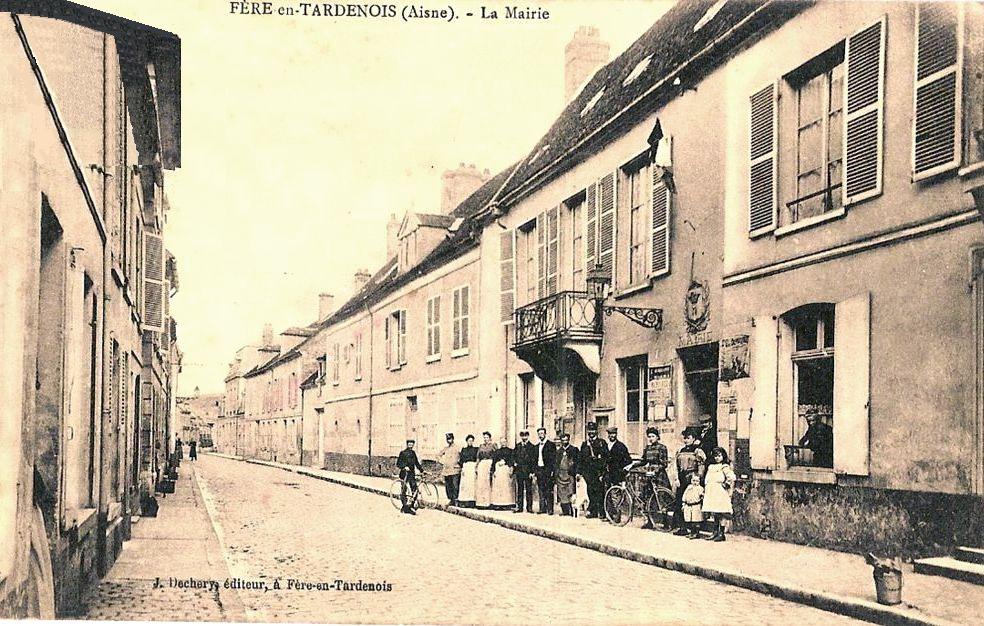 Fère-en-Tardenois (Aisne) CPA la mairie