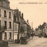 Fère-en-Tardenois (Aisne) CPA la place