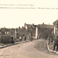 Fère-en-Tardenois (Aisne) CPA la rue Coincy 14-18