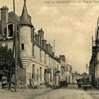 Fère-en-Tardenois (Aisne) CPA la rue de l'église