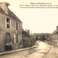 Fère-en-Tardenois (Aisne) CPA la rue de l'étang