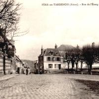Fère-en-Tardenois (Aisne) CPA la rue de l'Etang