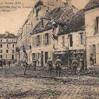 Fère-en-Tardenois (Aisne) CPA la rue de Loupeigne 14-18