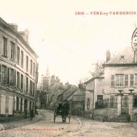 Fère-en-Tardenois (Aisne) CPA la rue du Pont