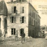Fère-en-Tardenois (Aisne) CPA la rue Jules Lefebvre 14-18