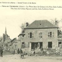 Fère-en-Tardenois (Aisne) CPA la rue Jules Lefebvre 14-18