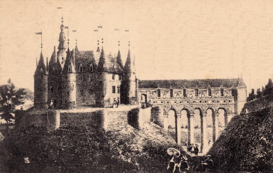 Fère-en-Tardenois (Aisne) CPA le château (reconstitué)