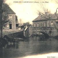 Fère-en-Tardenois (Aisne) CPA le pont