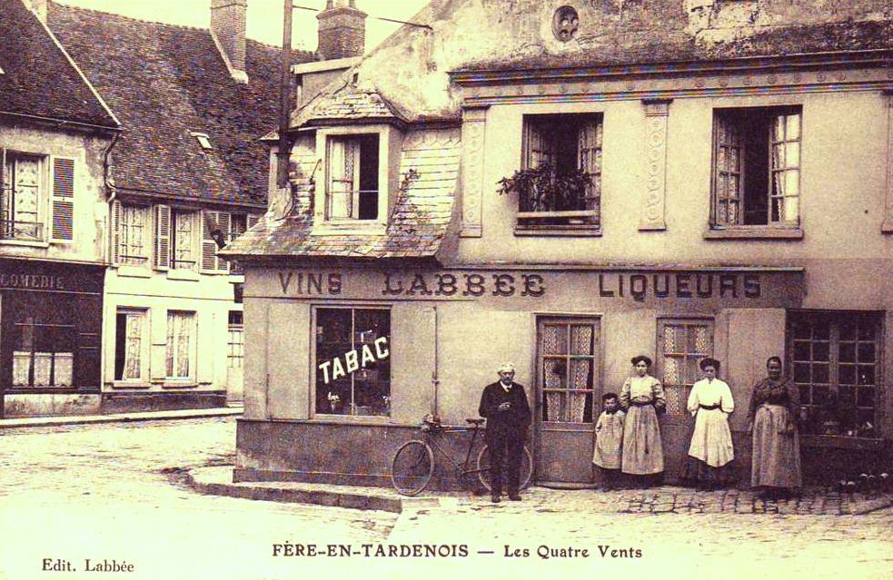 Fère-en-Tardenois (Aisne) CPA les 4 vents