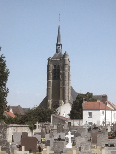 Fère-en-Tardenois (Aisne) l'église Sainte Macre