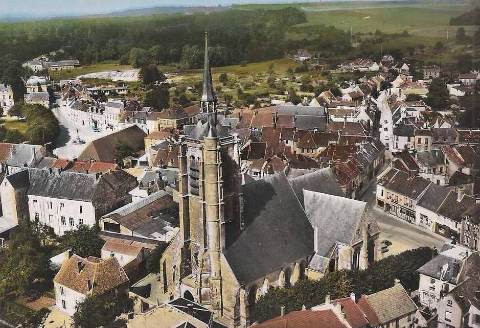 Fère-en-Tardenois (Aisne) vue aérienne