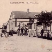 Ferrette 68 la rue pincipale cpa