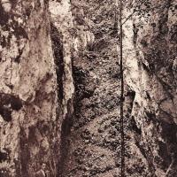 Ferrette 68 le chemin de la grotte cpa